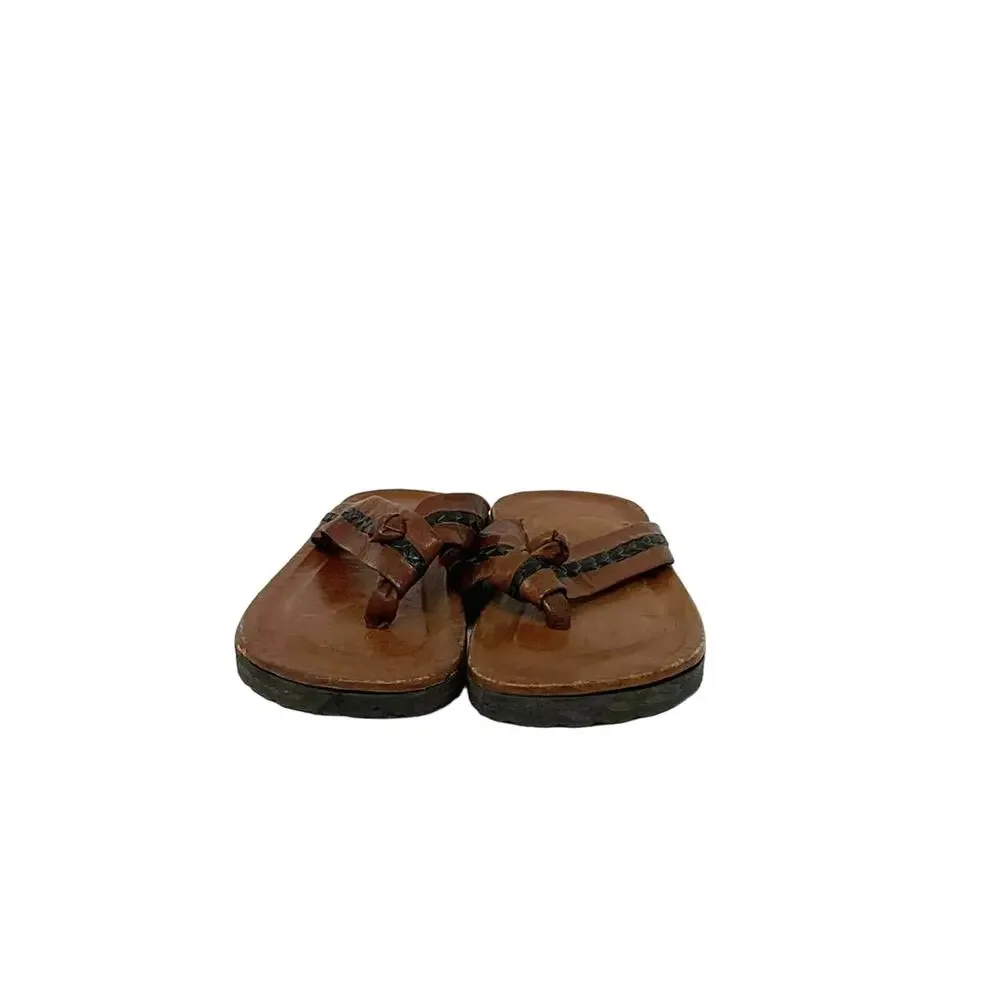 Brown Leather Sandals Kids Possible‎ Size 1Y or 2Y